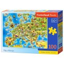 Puzzle 100 map of europe