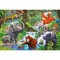 Puzzle 40el.maxi jungle animal