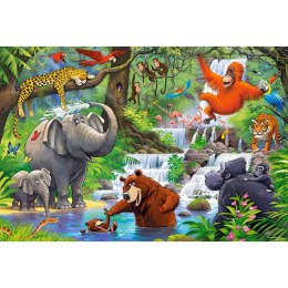 Puzzle 40el.maxi jungle animal