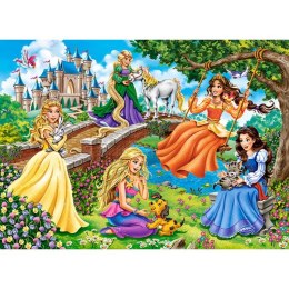 Puzzle 70 princesses in garden