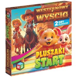 Westernowy wyścig-pluszaki na