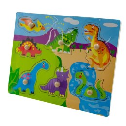 Zab puzzle 30x22 dinozaury