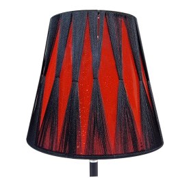 Lampa stołowa MILA 1 CZARNY SZARY CZERWONY