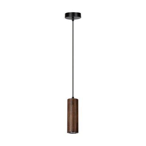 Lampa wisząca PIPE 1 CZARNY ORZECH