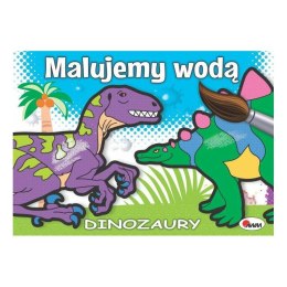 Malujemy wodą dinozaury