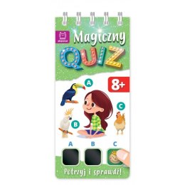 Magiczny quiz 8-latka potrzyj