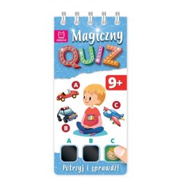 Magiczny quiz 9-latka potrzyj