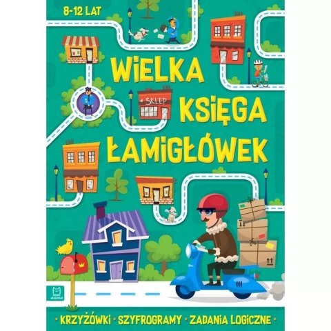 Księga łamigłówek 8-12 lat