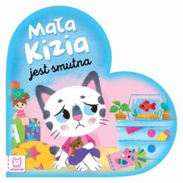 Mała kizia jest smutna